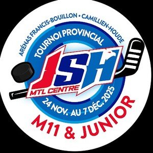 Logo de TOURNOI PROVINCIAL M11/JUNIOR DE JSH MONTRÉAL-CENTRE